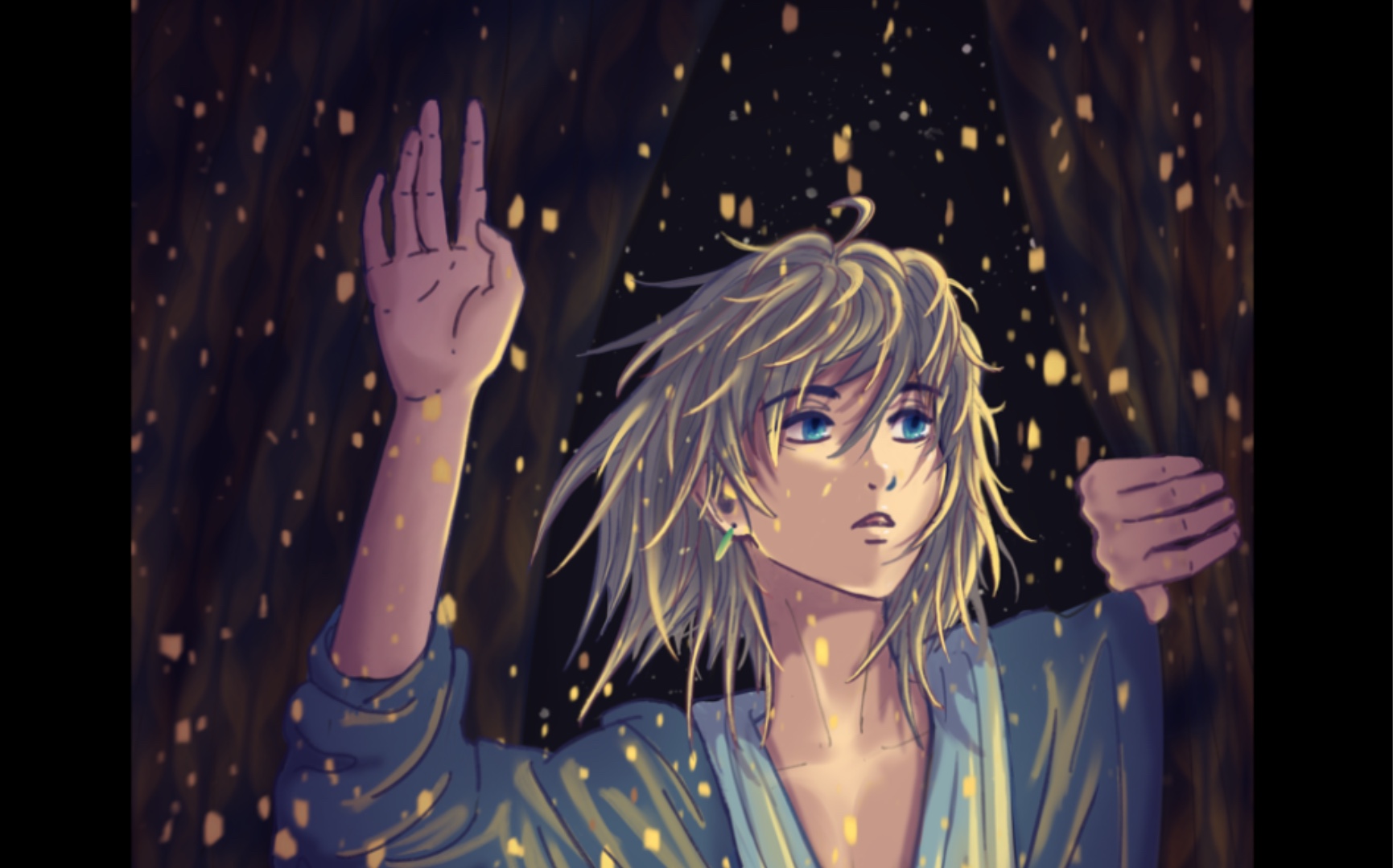 【procreate】瞎画半个人 个人练习