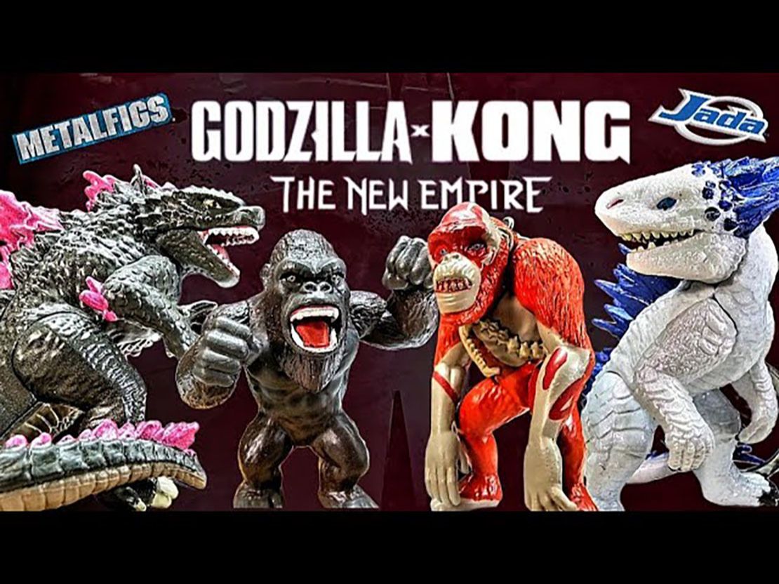 jada toys 哥斯拉 x kong metalfigs 评论!
