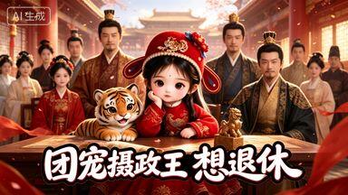 锦鲤月月是团宠摄政王想退休啦(183集)AI短剧