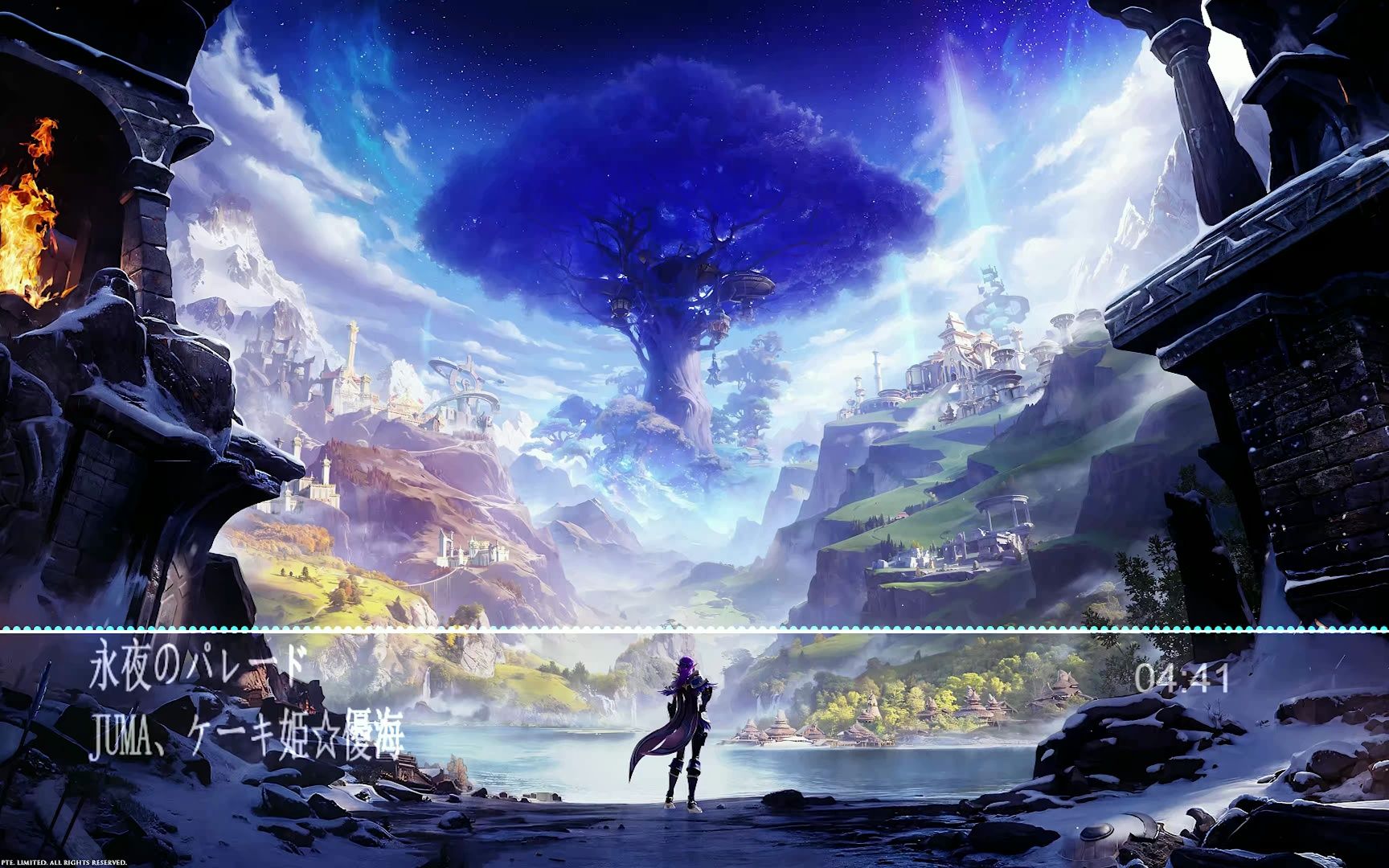 「8k|hi-res无损」juma,ケーキ姫☆優海 - 永夜のパレード