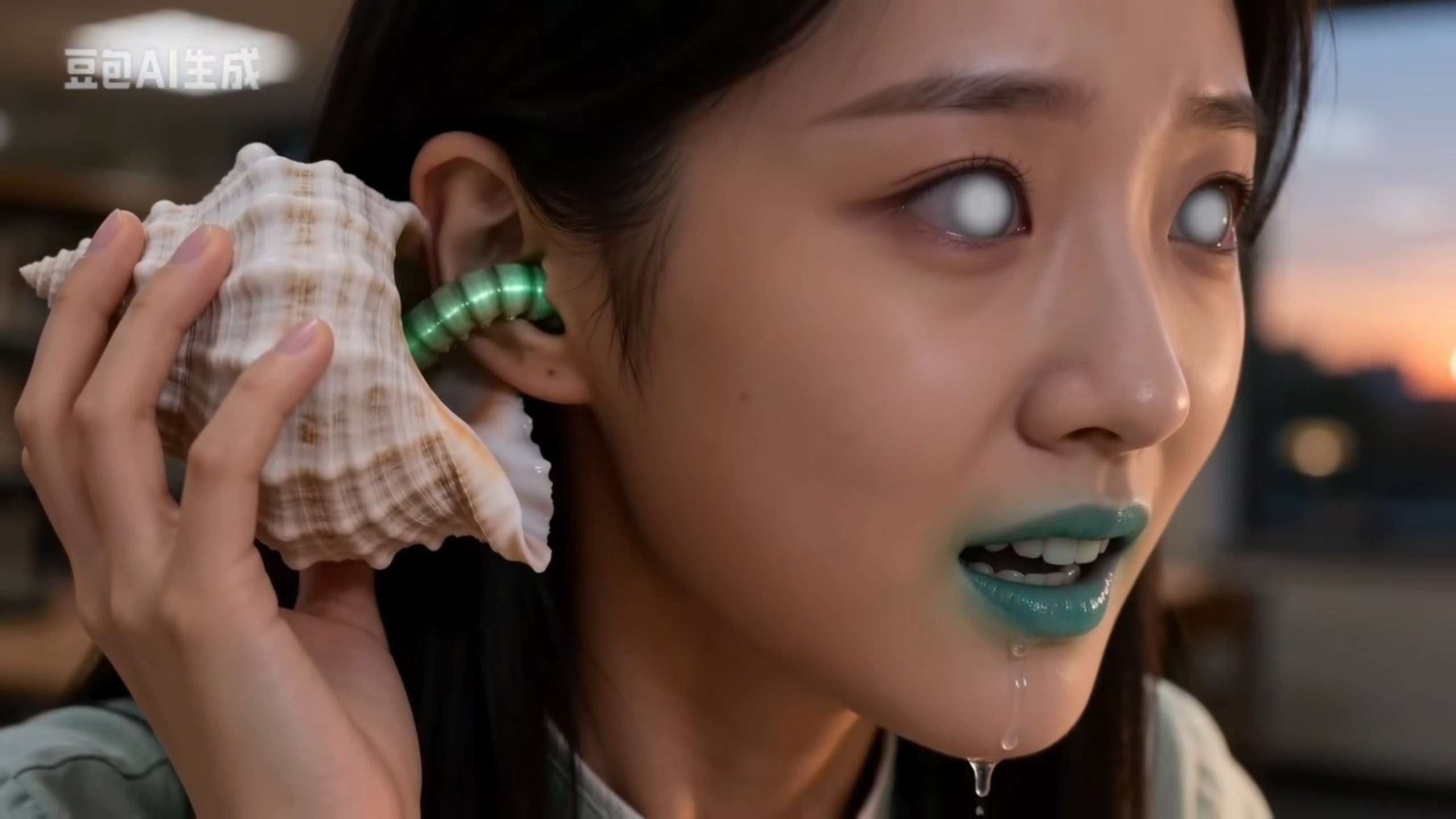 【寄生】闺蜜设计用蠕虫寄生文学少女