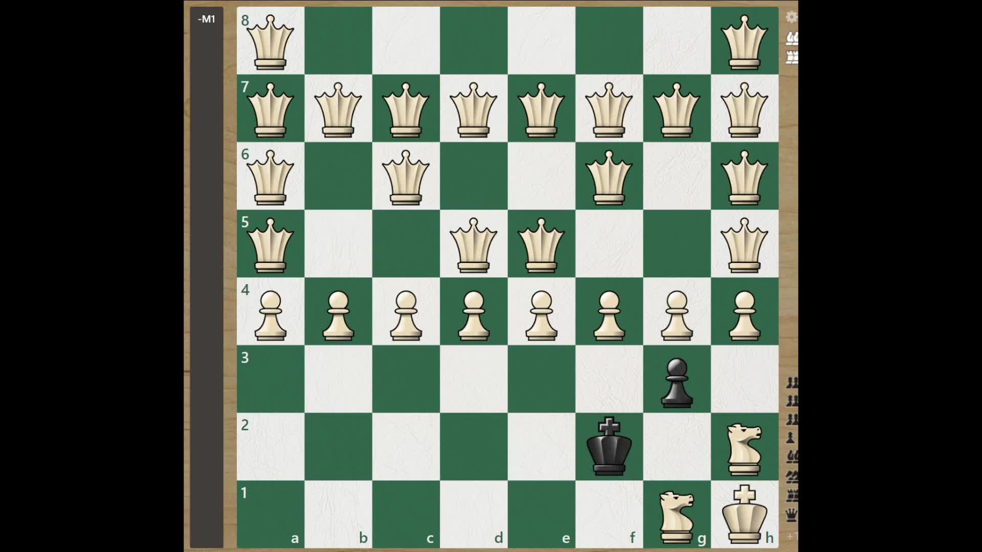 【国际象棋】你的王位置太差(5)