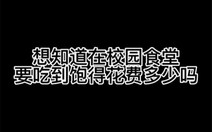 我在中国人民大学吃食堂哔哩哔哩bilibili