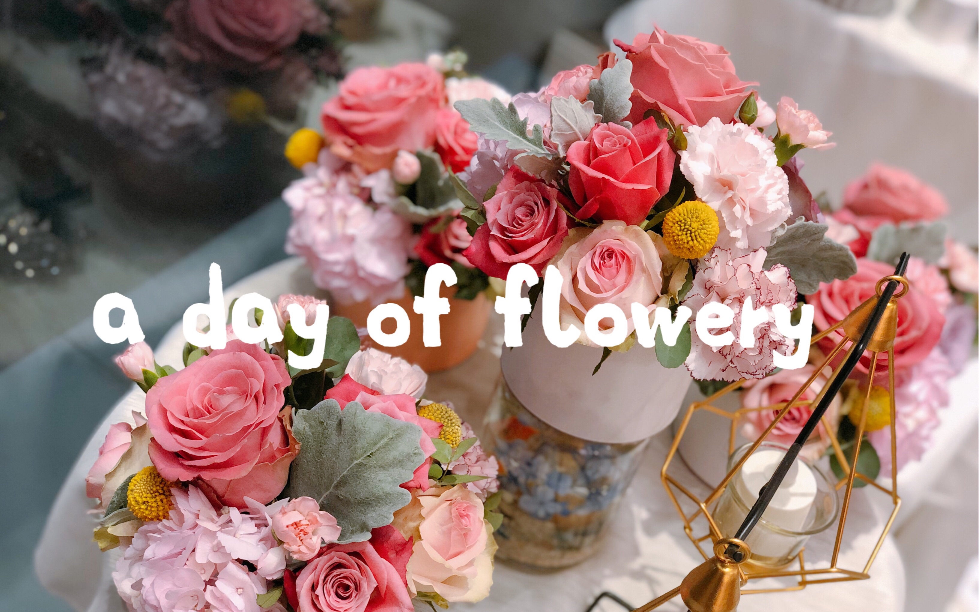 「flowery花沐」RANDOM VLOG  花店的一天哔哩哔哩bilibili