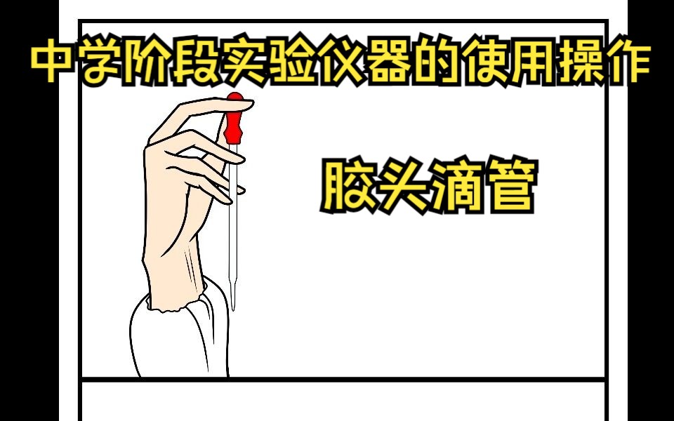 [图]中学阶段实验仪器的使用操作之胶头滴管