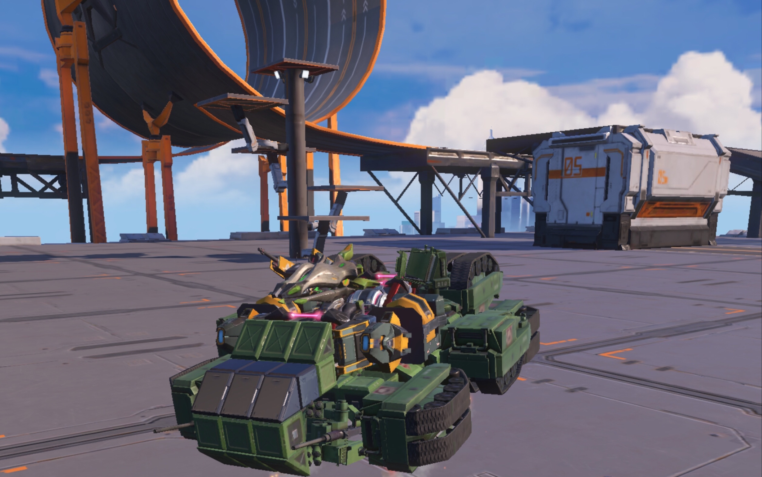 彗星悬浮装甲车 !(防推战车系列)_手机游戏热门视频