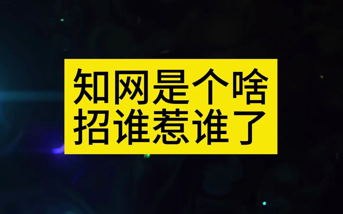 知网是个啥?招谁惹谁了?哔哩哔哩bilibili