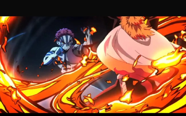 炎柱vs上弦三,照亮黎明前的黑暗.