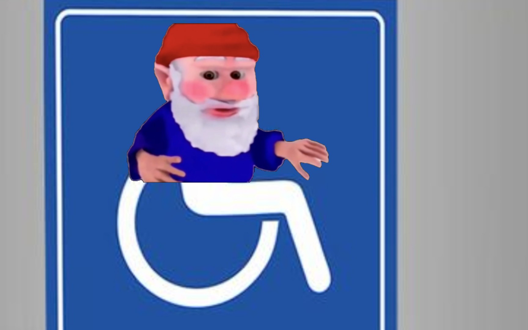 地精小老头の轮椅