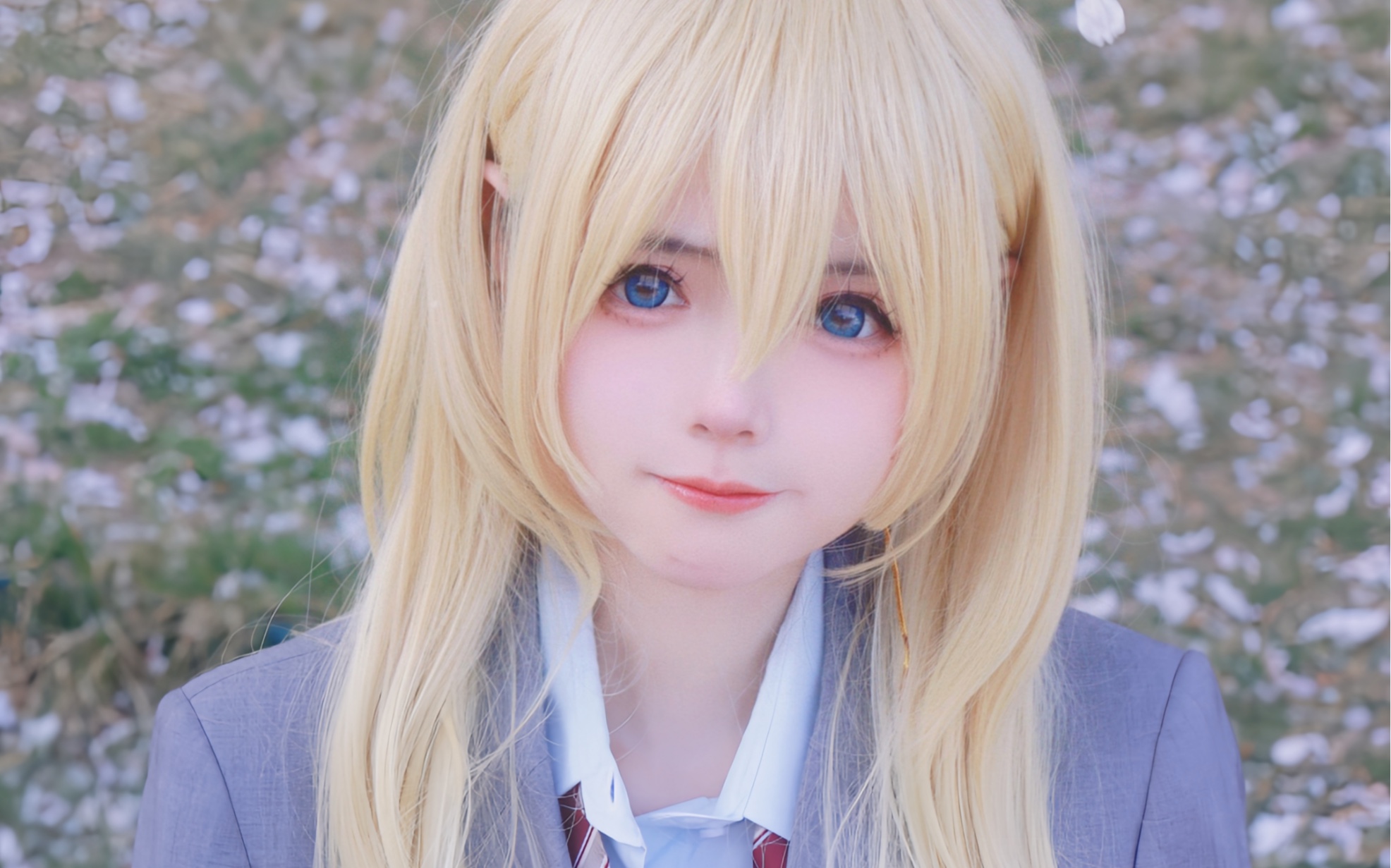 "笨蛋,我们会再次相遇在那颗樱花树下的!"【宫园薰cos】