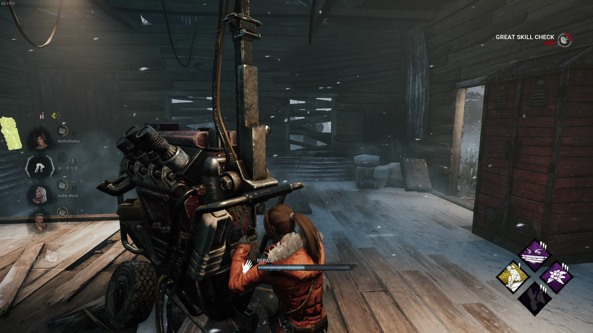 [黎明杀机:奥数默认]沈浸式修机/无追击/神经老巴布做任务收集碎片被