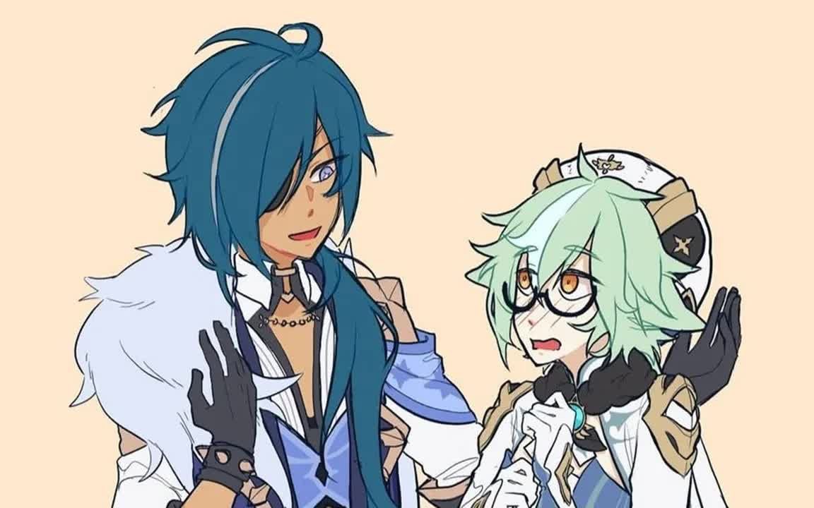 [阿贝多x砂糖] 砂糖的小心思也太好懂了吧!