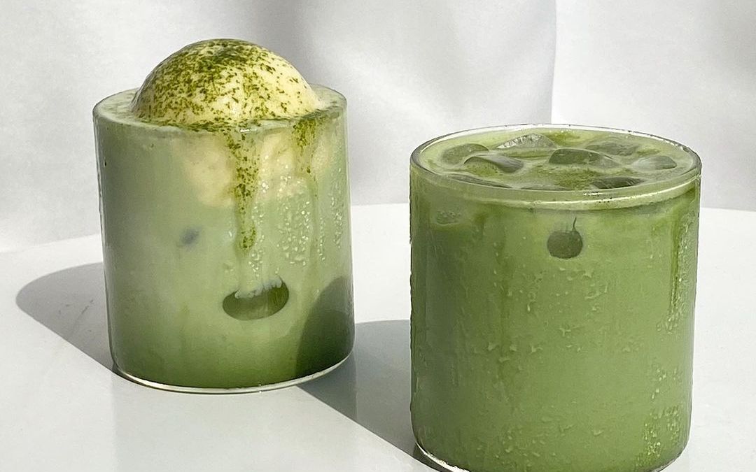 mocha~抹茶加珍珠~爱了爱了