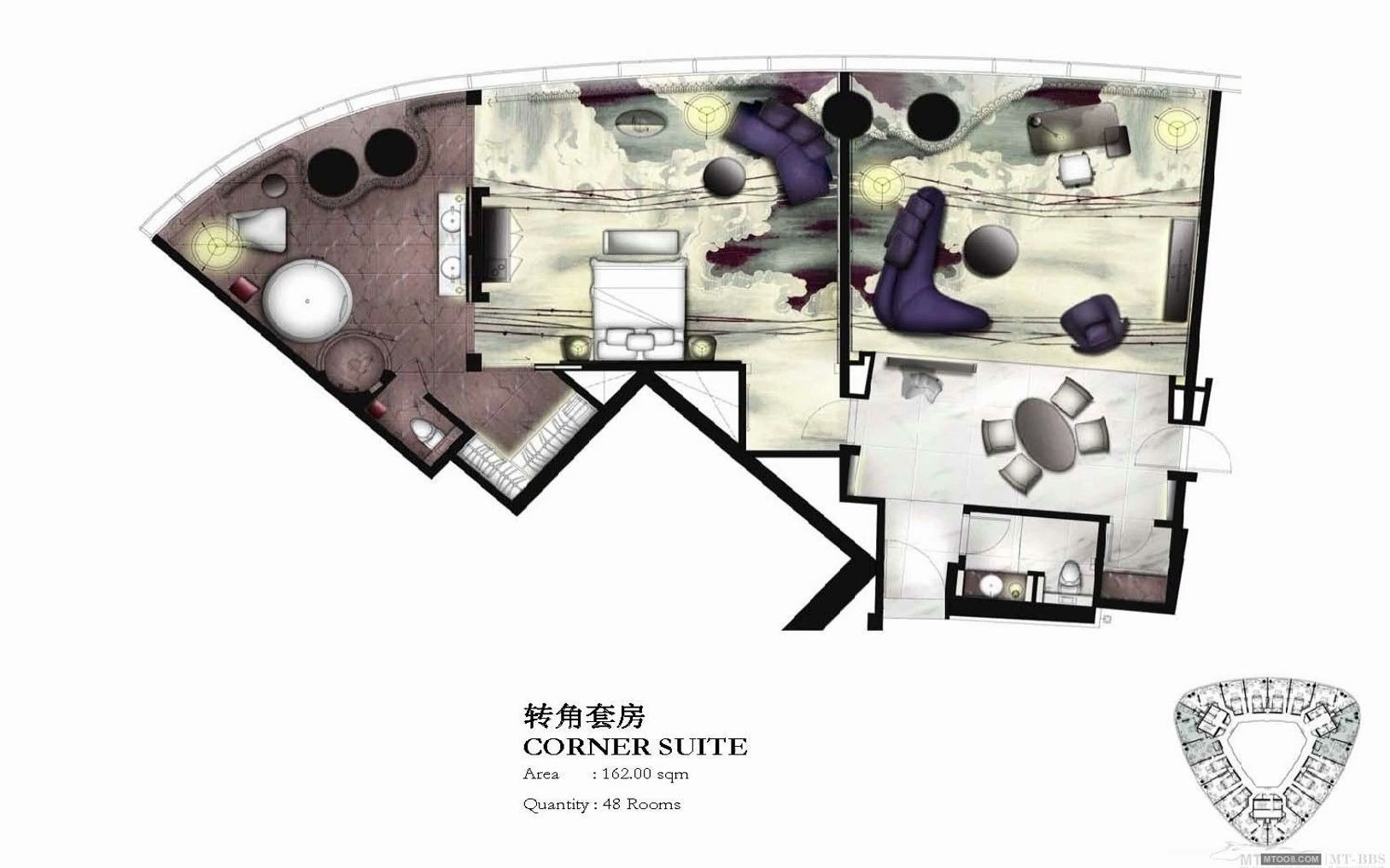 广州四季酒店平面图片