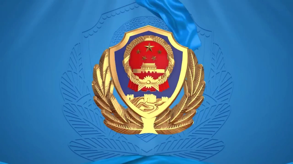 网络警察警徽图片