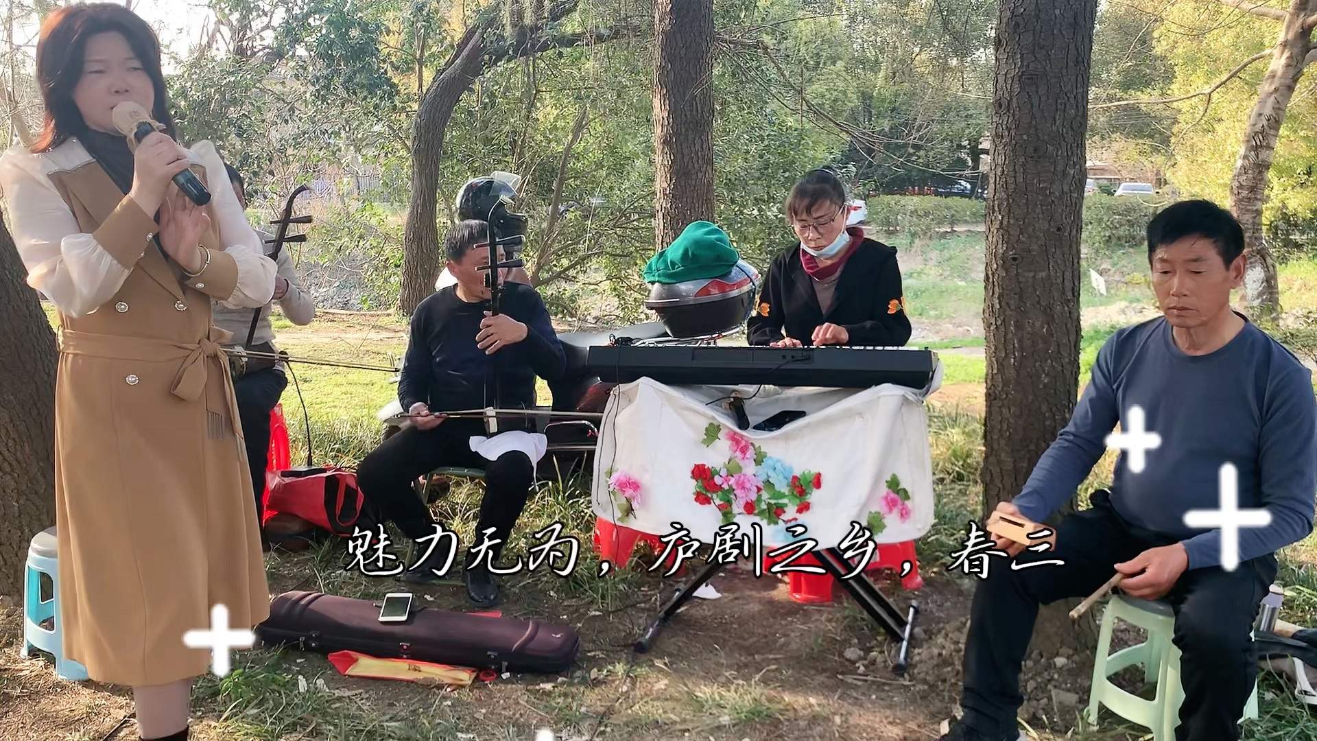 [图]庐剧《张天秀私访·花园别》选段：庐剧之乡，魅力无为民间传统戏曲文艺。