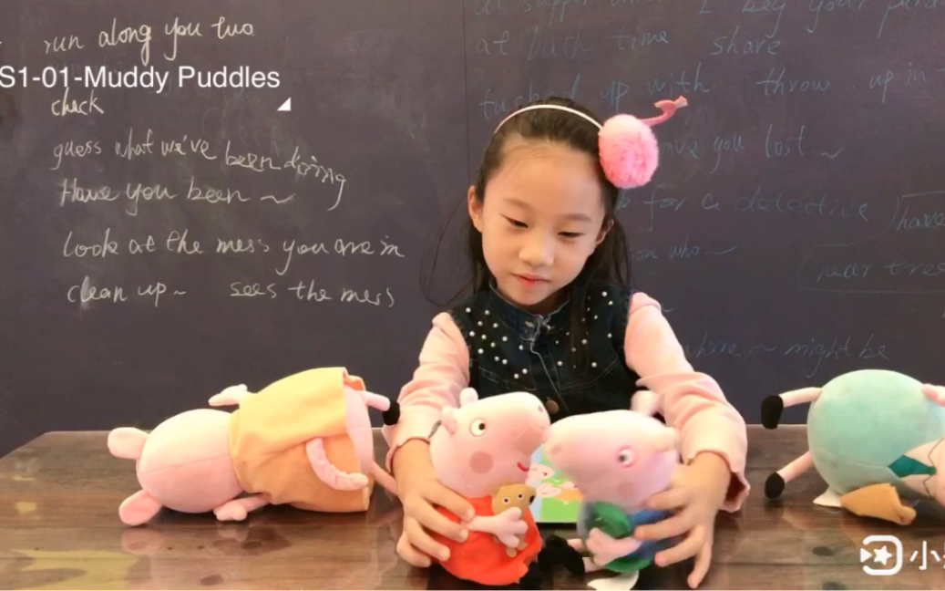 Peppa pig第一季01 Muddy puddles哔哩哔哩bilibili