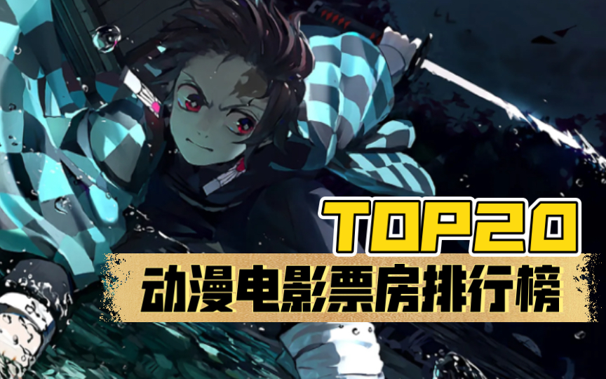 【票房排行】日本动漫电影全球票房排行榜TOP20(下)哔哩哔哩bilibili