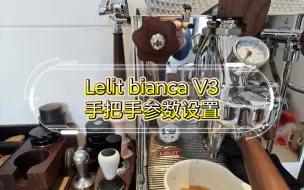 下载视频: Lelit bianca V3手把手参数设置教程