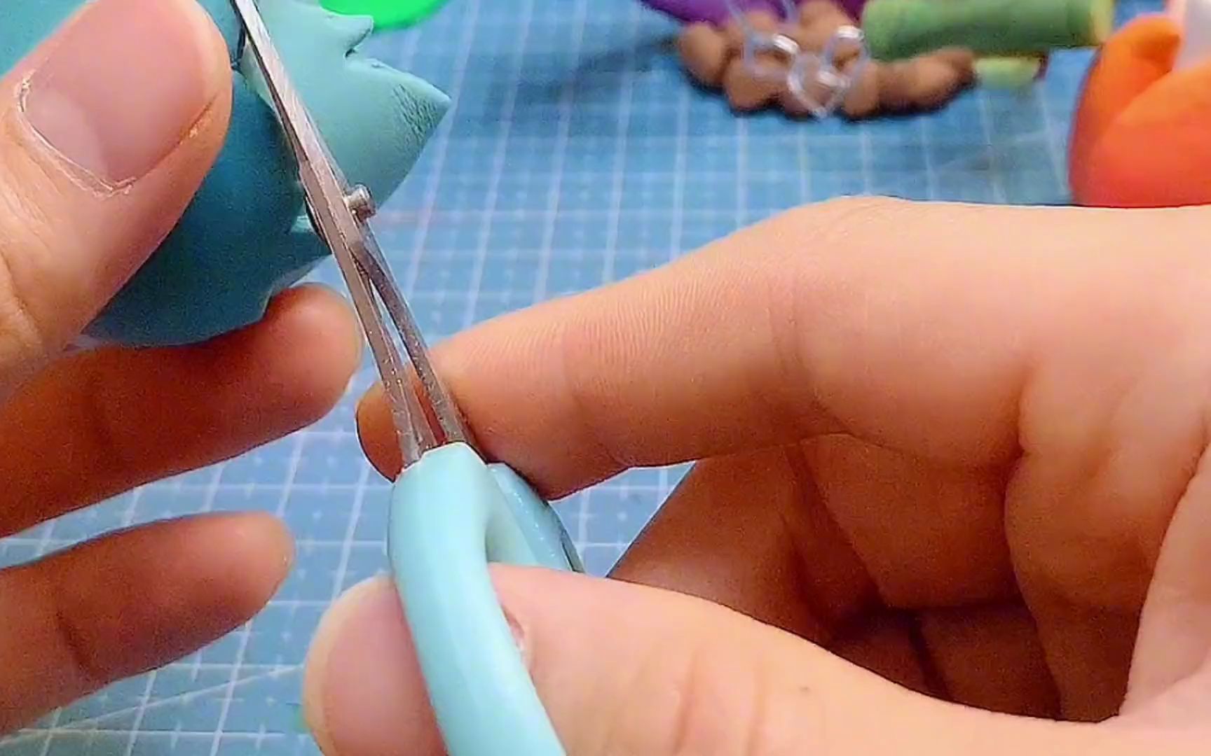 冰冻生菜粘土教程,捏pvz植物大战僵尸系列,超详细手工制作详解