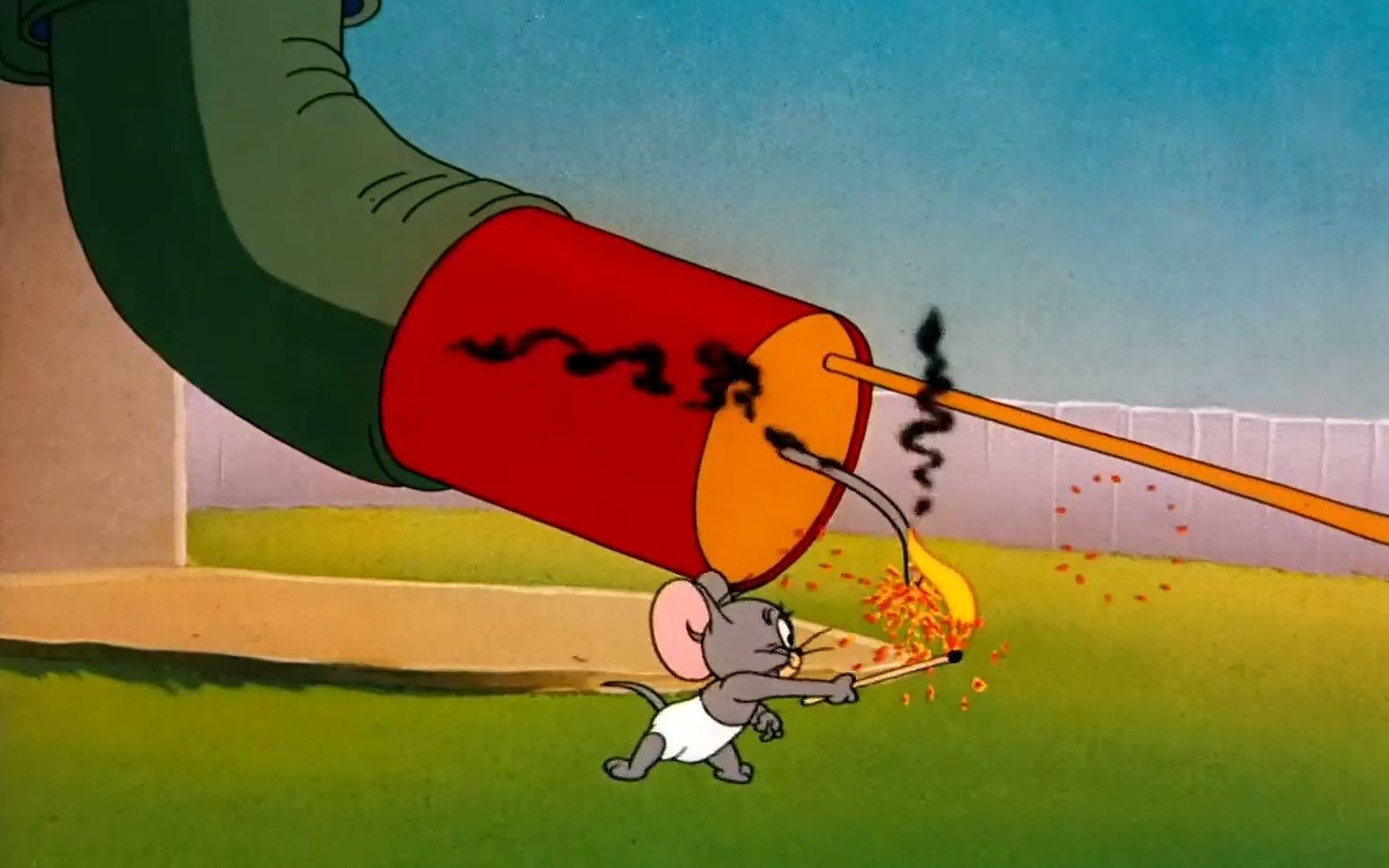 "每日一遍,防止抑郁""过年放鞭炮的反面教材"#猫和老鼠 (3)