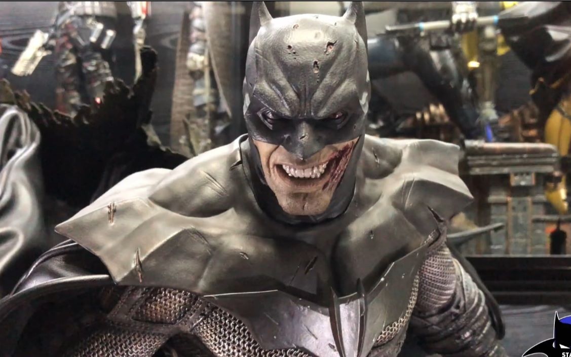 蝙蝠侠FIRST ON YOUTUBE! Batman DAMNED Lee Bermejo 13 Scale Statue Review Prime 1 S哔哩哔哩bilibili