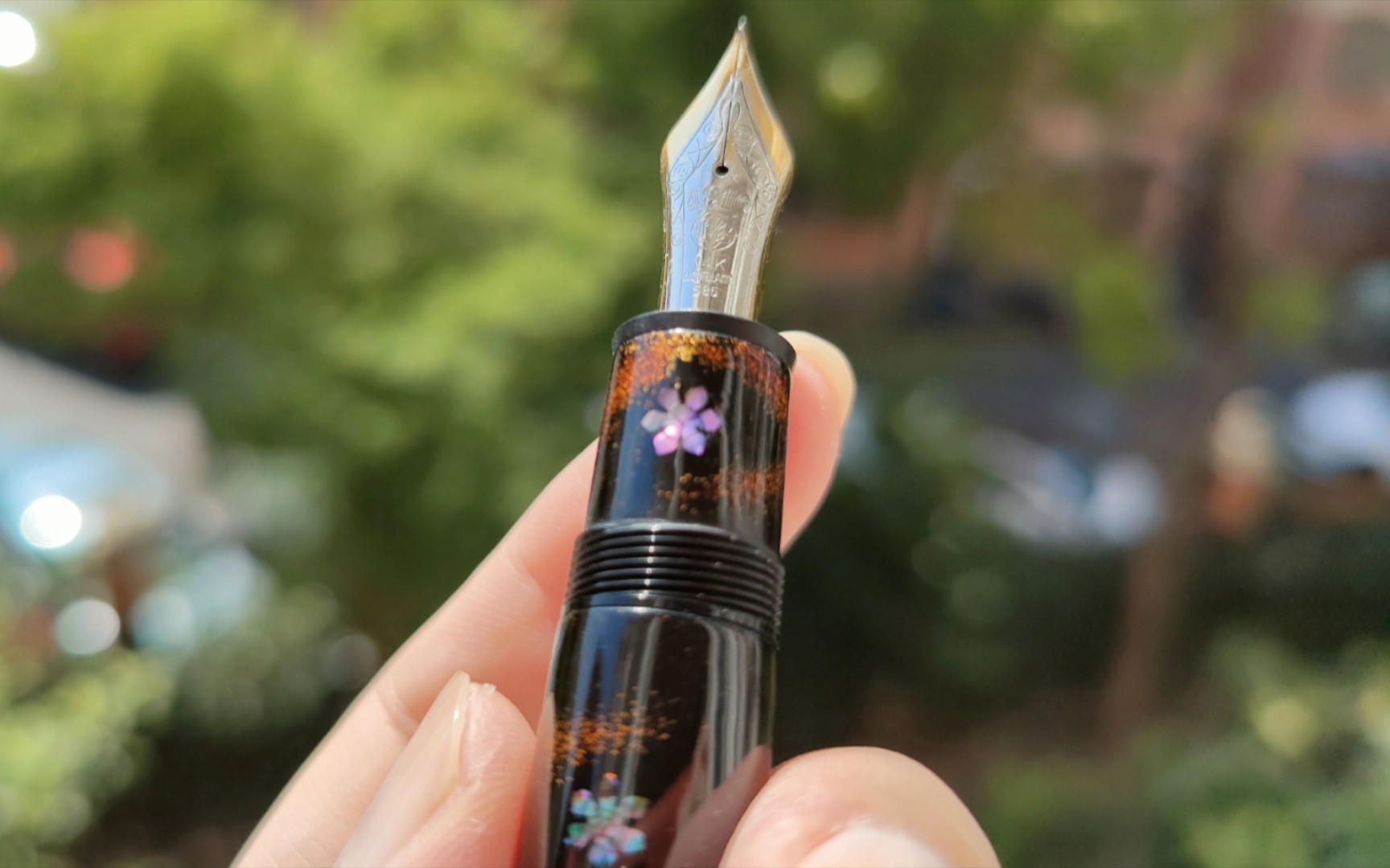 【萌萌】樱吹雪·螺钿莳绘钢笔