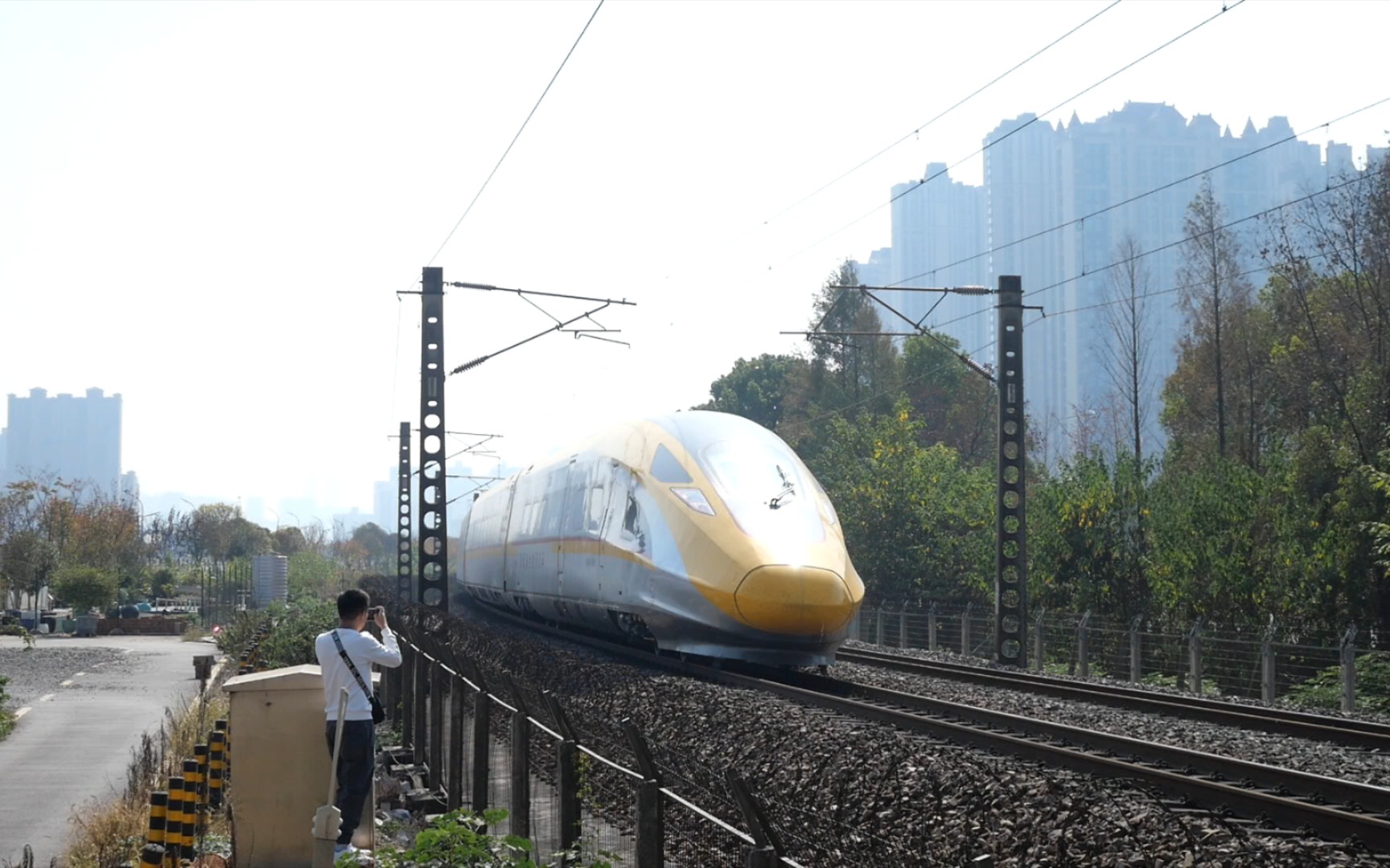 【中国铁路】复兴号动检在长沙!