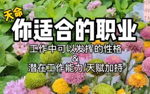 Descargar video: 注定适合你的职业 天命 你适合的职业方向 你可以发挥的潜在性格&潜在工作能力&工作天赋～大众占卜～本测试不限性别