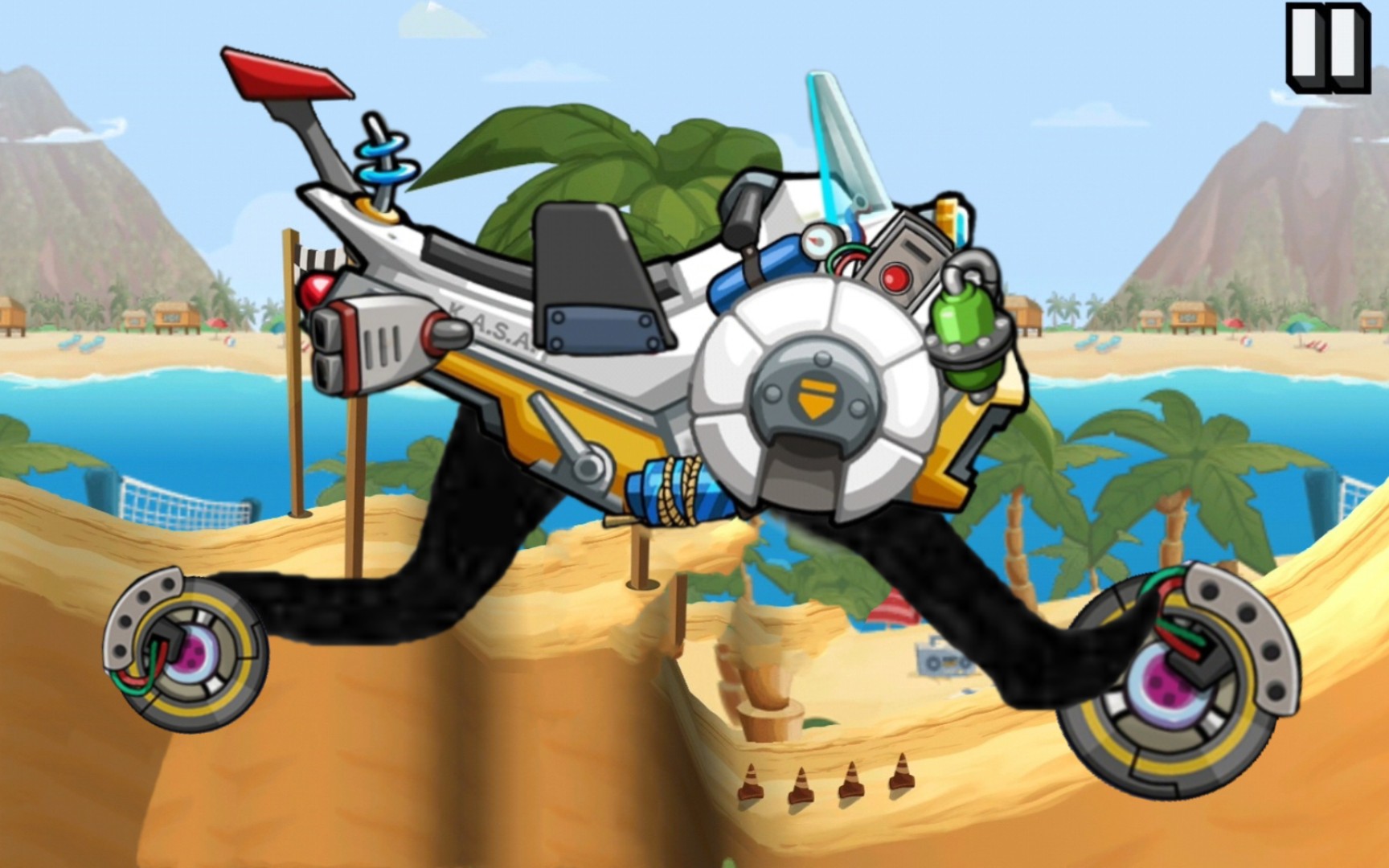 【登山赛车2】悬浮摩托活动!