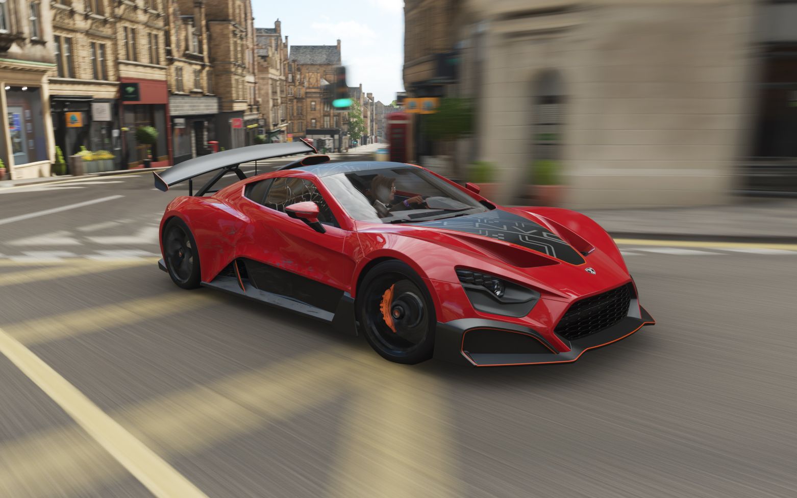 【地平线4】zenvo tsr-s试驾.这灵活的尾翼真魔性.