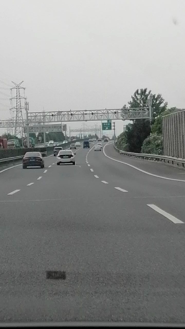 沪常高速s58转s26段苏沪省界江苏苏州入上海青浦1