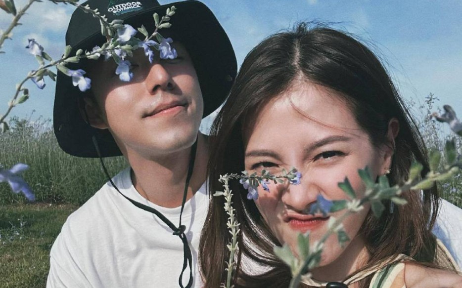 你正在追的泰国泰剧 泰国顶流女星baifern吕爱惠与男友nine naphat