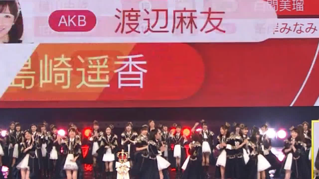 [图]【NHK 紅白歌合戦】兒 玉遥友情剪輯 感覺自己名次很高所以衝上台