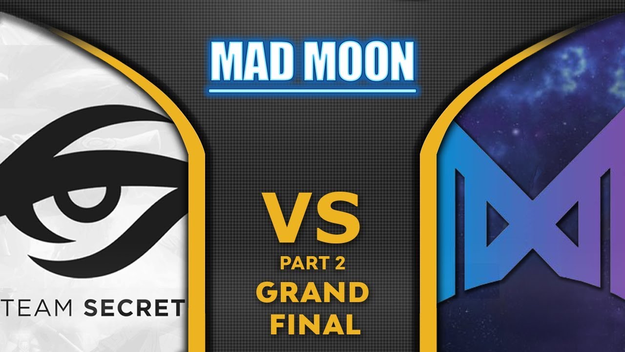 Nigma vs Secret Grand Final WePlay! Mad Moon 2020 Dota 2  [Part 2]哔哩哔哩bilibili