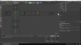 Download Video: C4D教程：10分钟学会人物骨骼绑定，0基础，一看就会