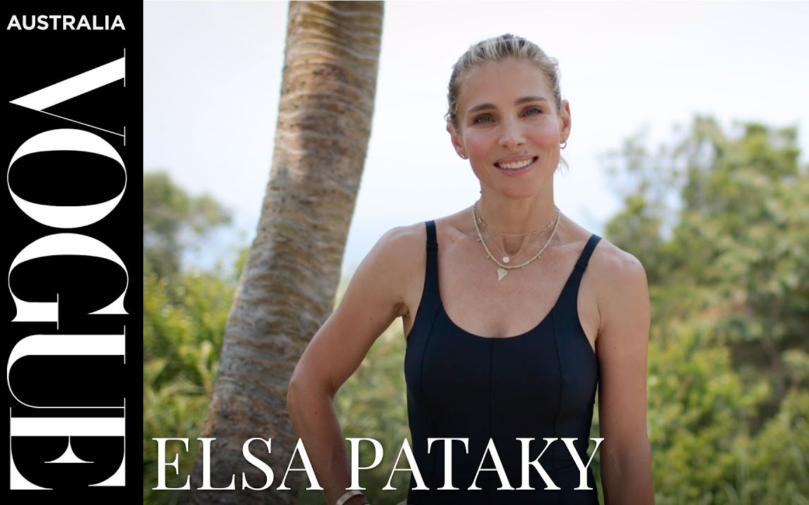 【Female Fitness】Elsa Pataky(埃尔莎ⷮŠ帕塔奇) does yoga with Vogue哔哩哔哩bilibili