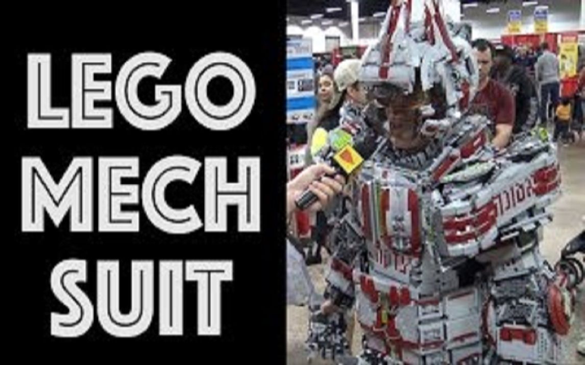 【乐高】大佬用30,000个乐高零件打造全身战甲,LEGO cosplay!哔哩哔哩bilibili