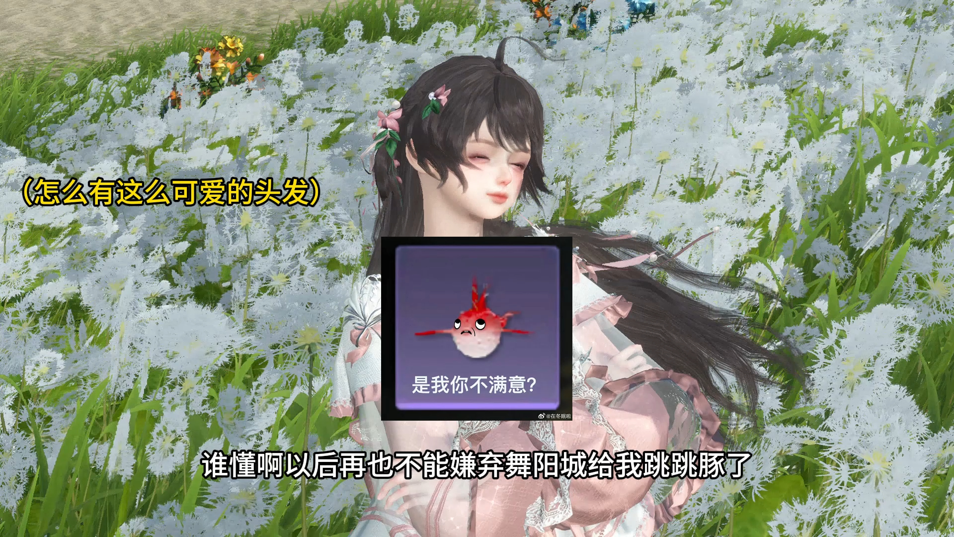 你想要寒子的白发 寒子想跟你一起慢慢变老