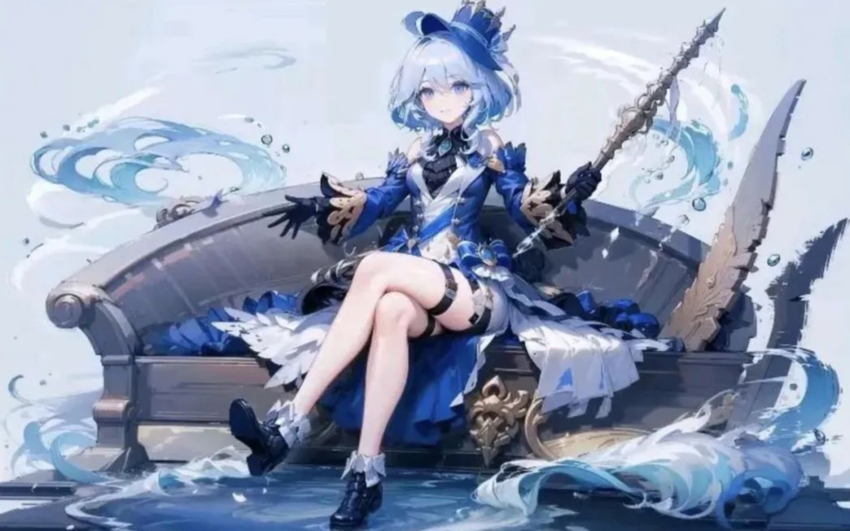 【原神/水神】在王座上孤独500年,只为将权能给你