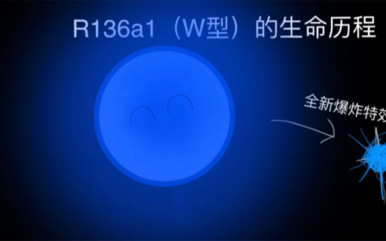 W型 R136a1 的生命历程(低创老视频哔哩哔哩bilibili