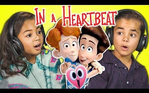 美国儿童看动画短片inaheartbeat