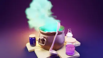 【Blender教程】Blender 2.9中的烟雾设置