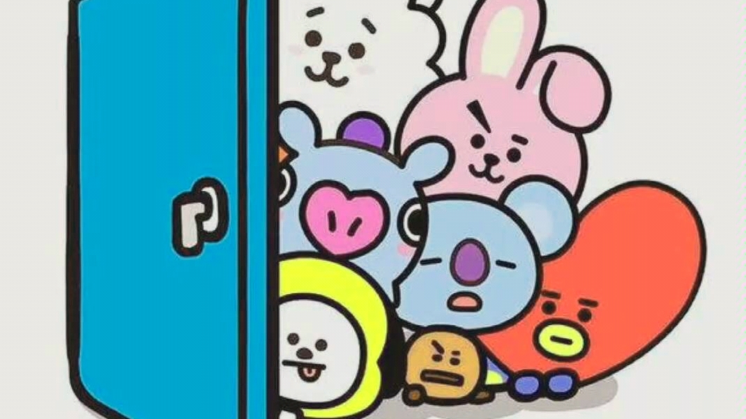 BT21可爱简笔画图片