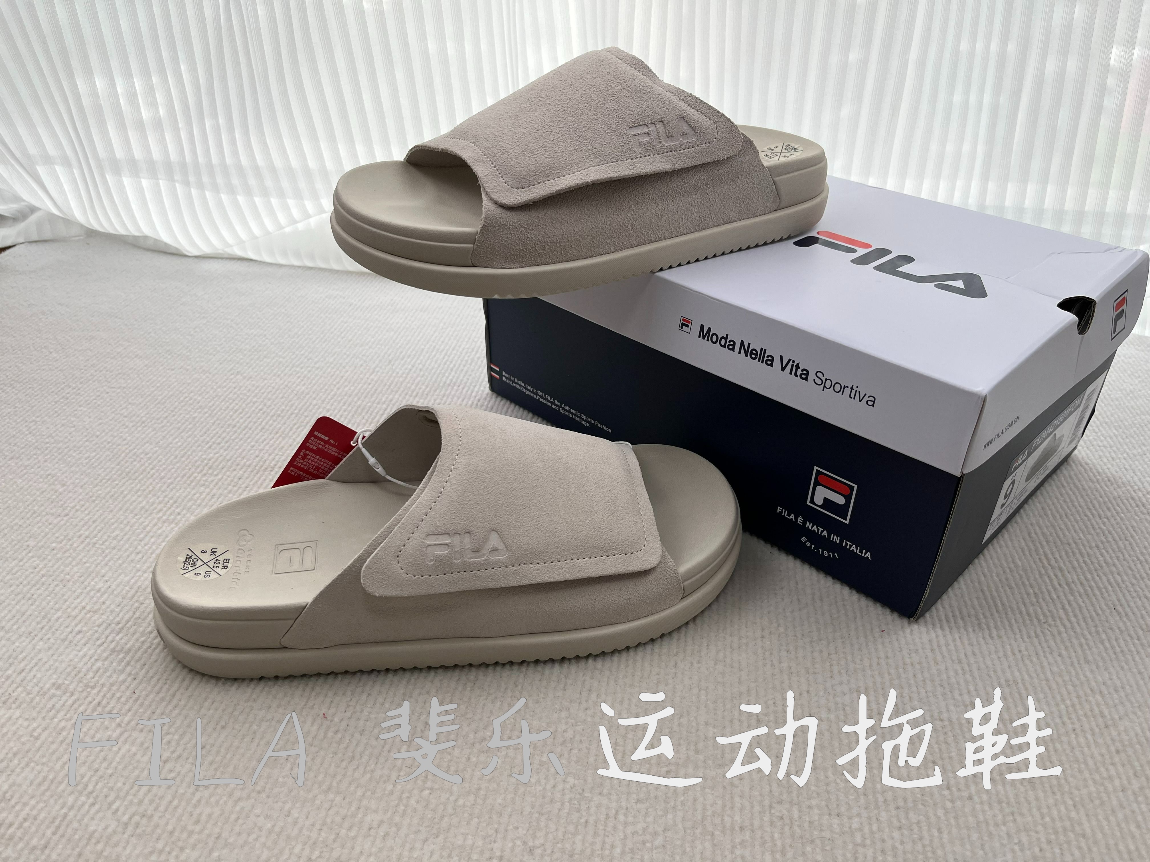 冷门鞋款推荐——FILA 斐乐运动拖鞋 亲肤绒感翻毛材质 CARPET 飞毯厚底拖鞋 夏季 赤足 凉鞋哔哩哔哩bilibili