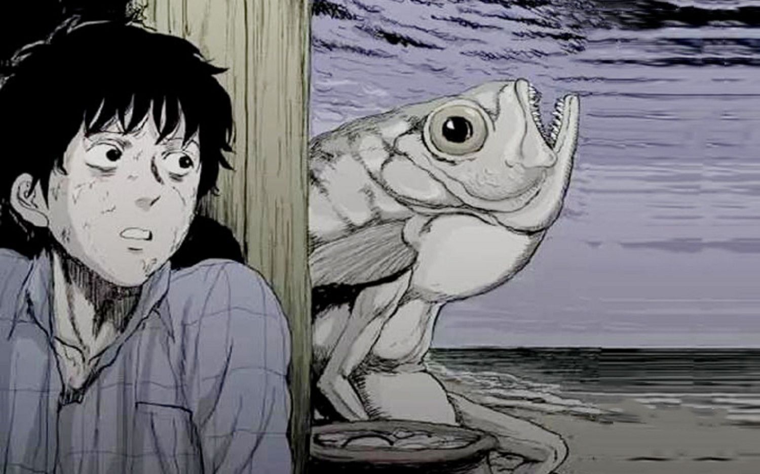 月圆之夜全村人都变成四脚鱼,被怪物吃下就可登极乐世界《祝耕夫