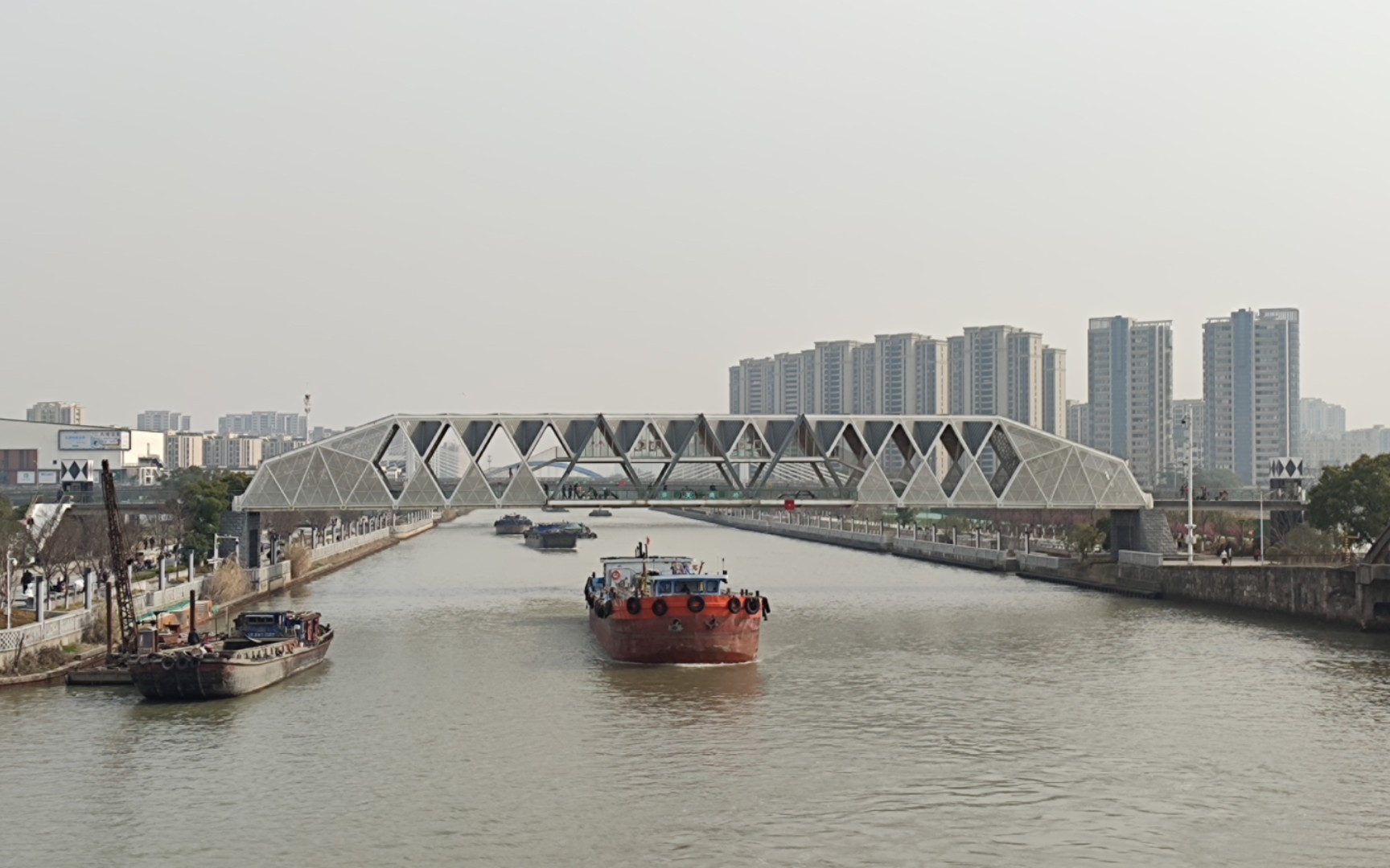 京杭大运河观光桥