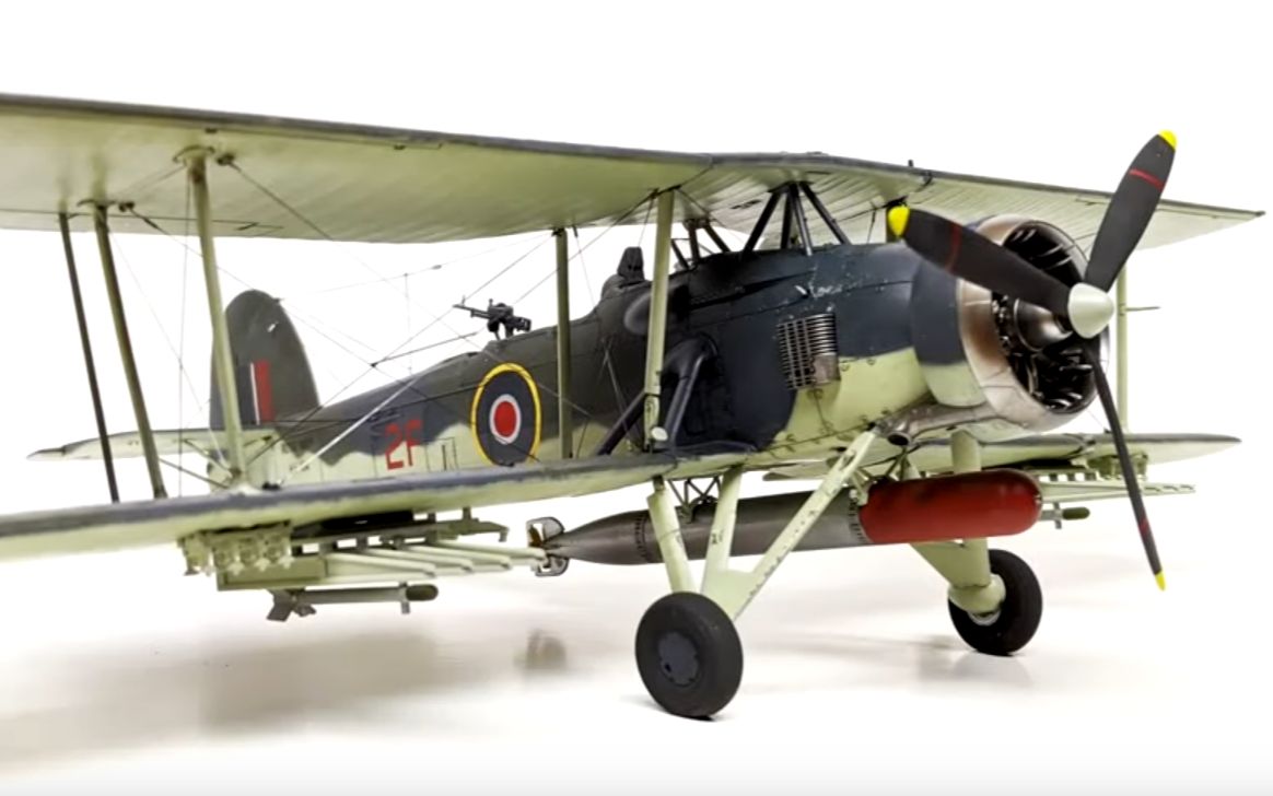 【转载】田宫 1/48 剑鱼mk.ii 攻击机