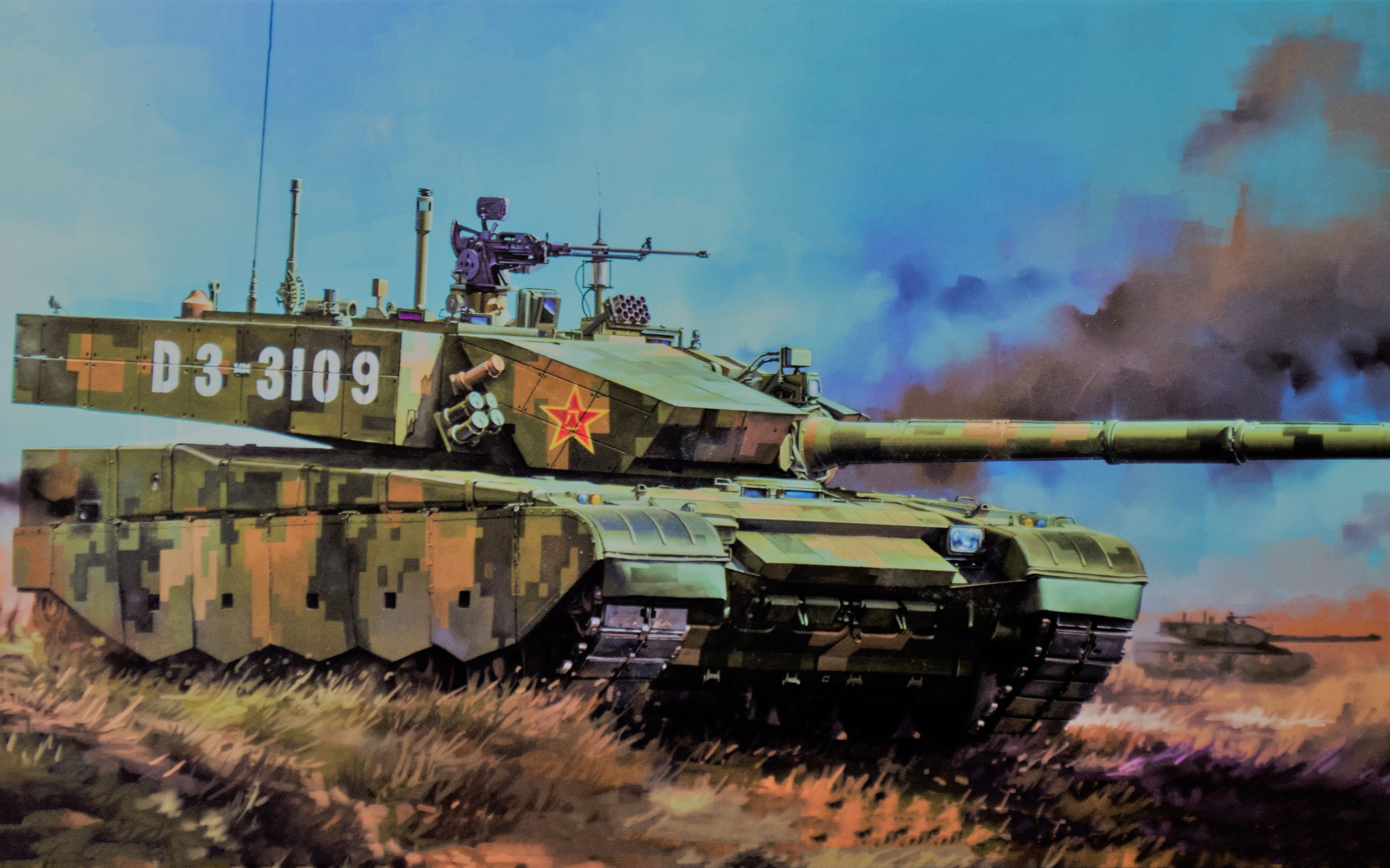 教程炮塔部分手把手教你学会静改动中国ztz99a主战坦克