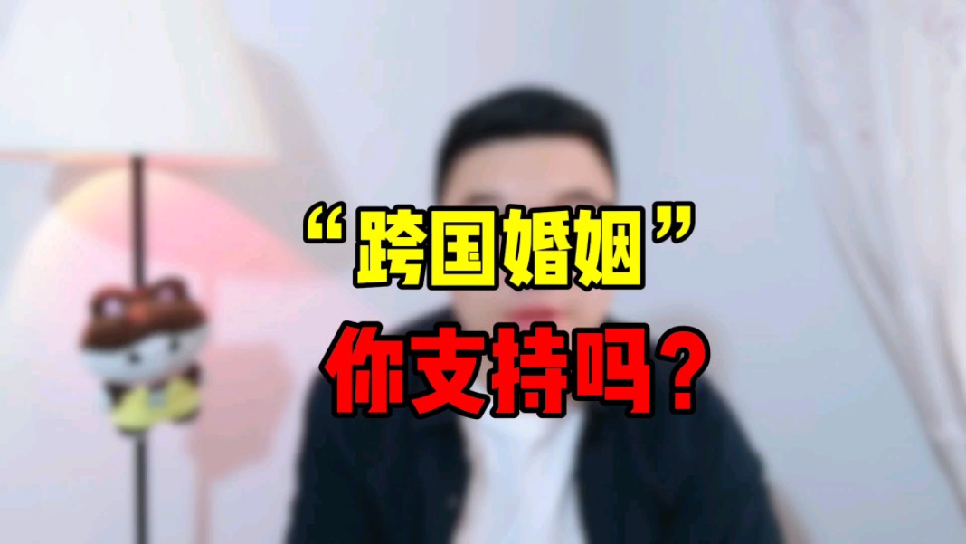 跨国婚姻是大势所趋吗?哔哩哔哩bilibili